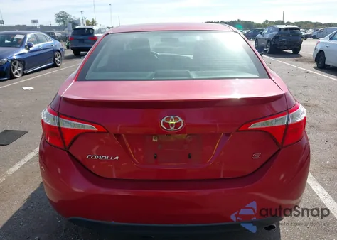 2014 Toyota Corolla S Plus z USA, uszkodzony, nr VIN 2T1BURHE4EC067909